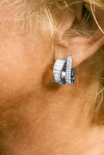 Load image into Gallery viewer, Toscana Hoops in Silver
