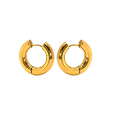 Load image into Gallery viewer, Bold Hoop Earrings in Gold
