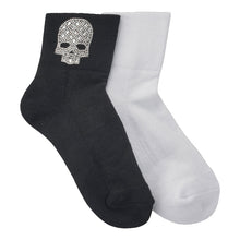 Load image into Gallery viewer, Crystal Skull Ankle Socks
