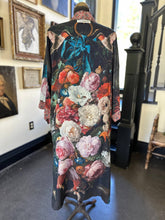 Load image into Gallery viewer, Flight of Fancy Opera Duster Bamboo Kimono Robe Hummingbird
