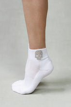 Load image into Gallery viewer, Crystal Skull Ankle Socks
