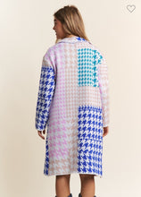 Load image into Gallery viewer, Checker Blossom Cardigan Jacket
