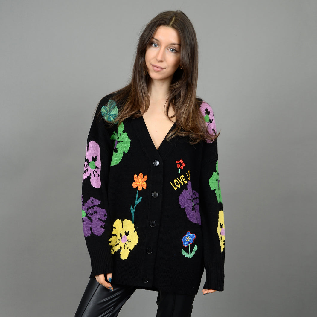 Flower Stitch Cardigan