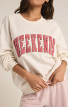 Load image into Gallery viewer, Weekends Sweatshirt
