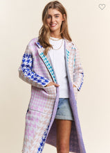 Load image into Gallery viewer, Checker Blossom Cardigan Jacket
