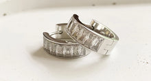 Load image into Gallery viewer, Toscana Hoops in Silver
