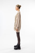 Load image into Gallery viewer, Champagne Dreams Longer Sweater
