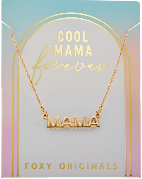 Forever MAMA Necklace Gold