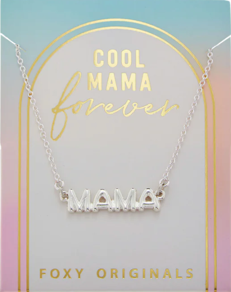 Forever MAMA Necklace Silver