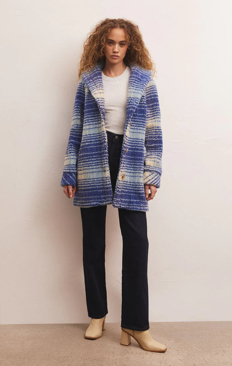 Hastings Sherpa Sapphire Coat