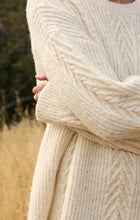 Load image into Gallery viewer, All That Glitters Cable Knit Sweater
