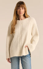 Load image into Gallery viewer, All That Glitters Cable Knit Sweater
