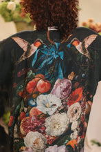 Load image into Gallery viewer, Flight of Fancy Opera Duster Bamboo Kimono Robe Hummingbird
