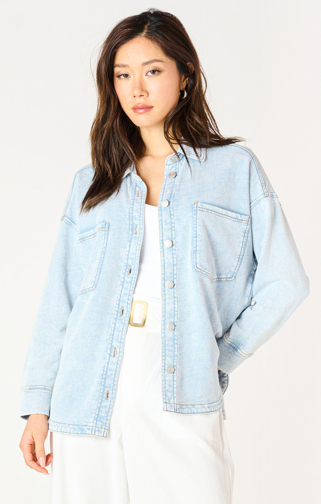 Sarina Knit Denim Jacket